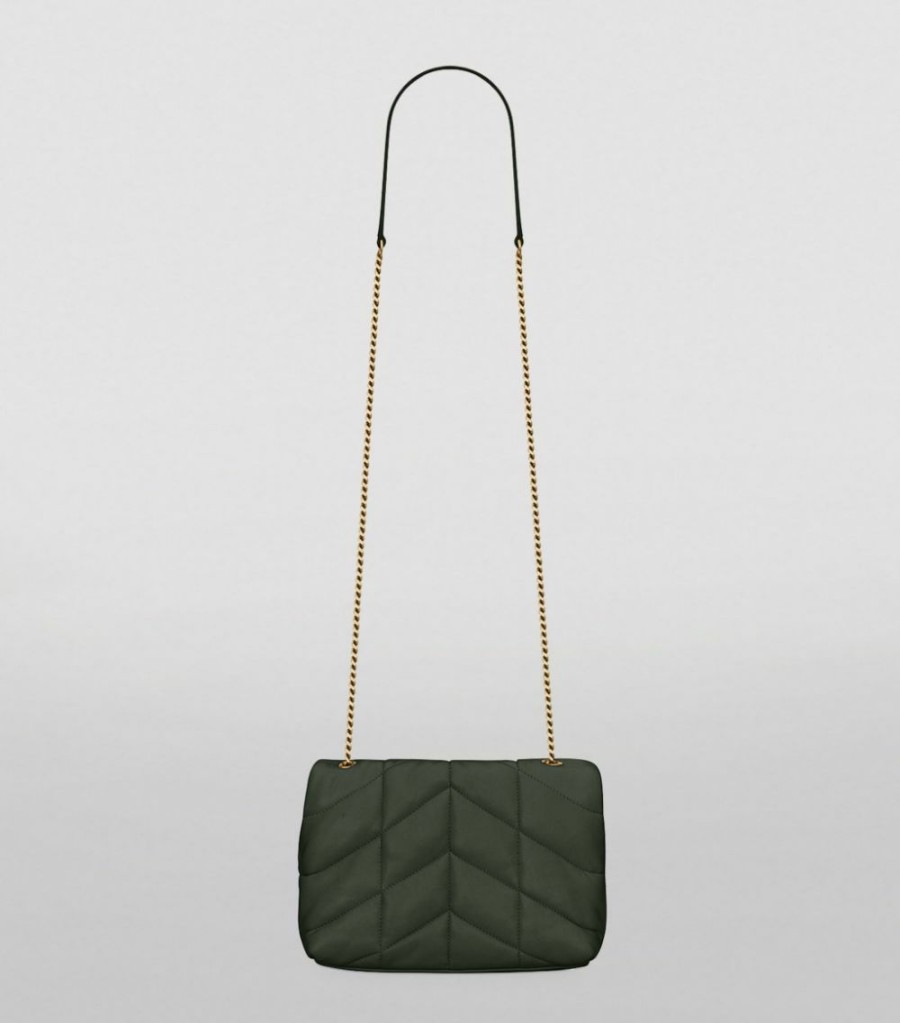 Women * | Budget Saint Laurent Loulou Puffer Matelasse Toy Bag 3045 Shoulder Bags