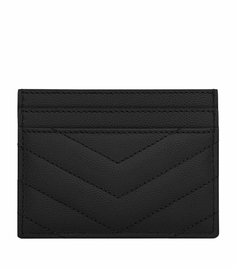 Women * | Top 10 Saint Laurent Women S Smlg 1000 Card Holders