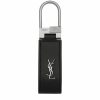 Jewellery & Watches * | Promo Saint Laurent Leather Monogram Keychain 1000 Rings