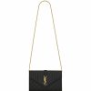 Women * | Top 10 Monogram Saint Laurent Mix Matelasse Chain Wallet 1000 Shoulder Bags