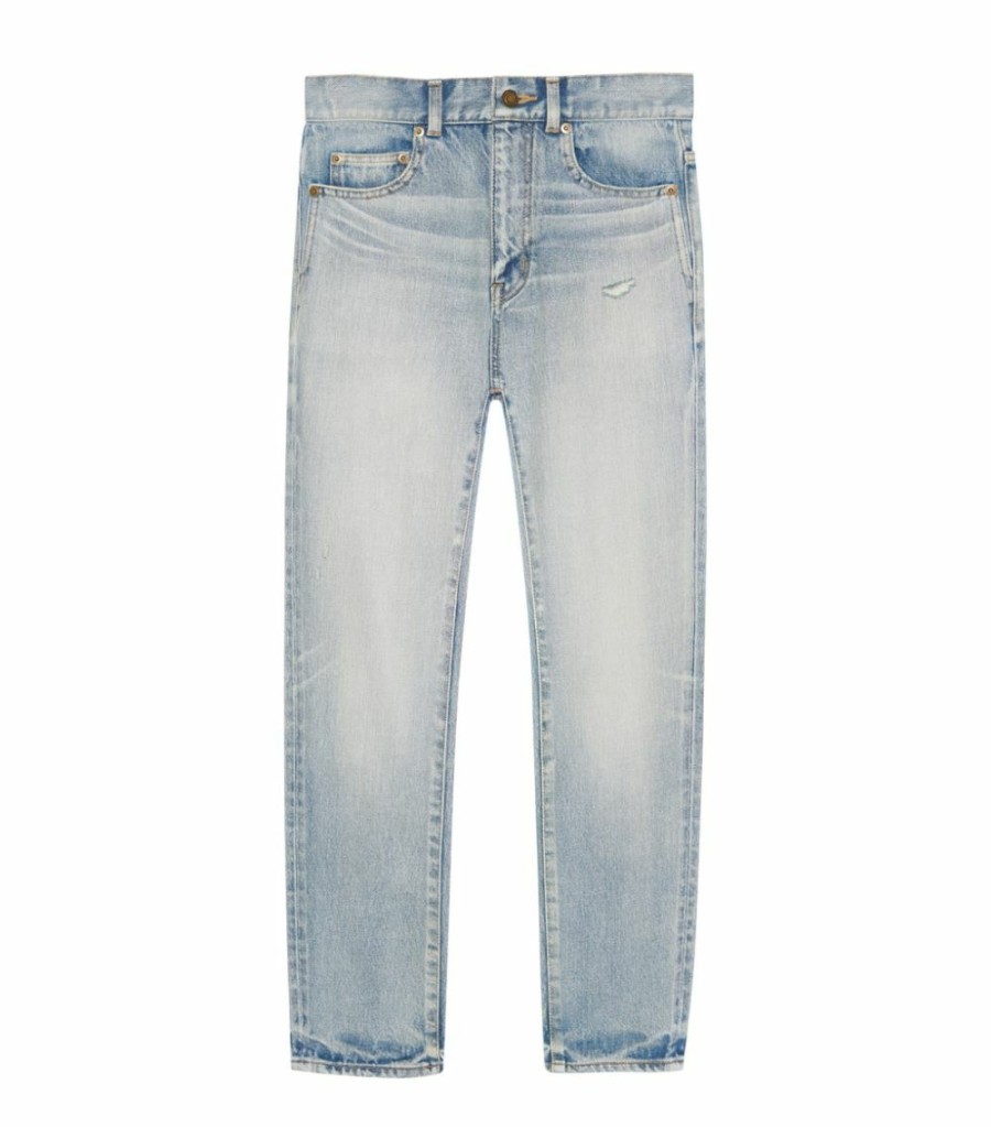 Men * | Coupon Saint Laurent Carrot Jeans 4998 Slim Jeans