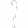 Jewellery & Watches * | Hot Sale Saint Laurent Stirrup Pendant Necklace 8069 Necklaces