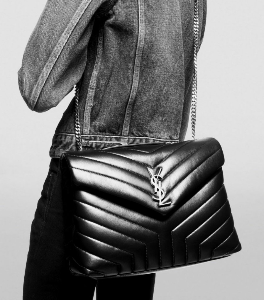 Women * | Best Sale Saint Laurent Medium Loulou Shoulder Bag 2516 Shoulder Bags