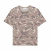 Men * | Coupon Saint Laurent Camouflage T-Shirt 3045 Printed T-Shirts