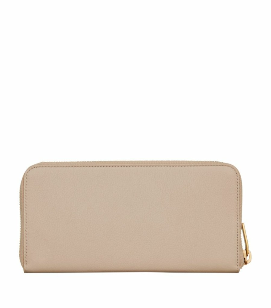 Women * | Buy Saint Laurent Monogram Pouch Wallet 9917 Wallets