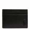 Men * | Discount Saint Laurent Leather Monogram Card Holder 1000 Cardholders