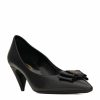 Women * | New Saint Laurent Bow-Detail Anais Pumps 55 1299 Courts