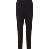 Men * | Outlet Saint Laurent Satin Stripe Trousers 1000 Tailored Trousers