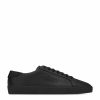 Men * | Hot Sale Saint Laurent Leather Court Classic Sneakers 1000 Low-Top Sneakers