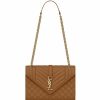 Women * | Budget Saint Laurent Medium Envelope Matelasse Shoulder Bag 2516 Shoulder Bags