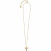 Jewellery & Watches * | Best Reviews Of Saint Laurent Angel Pendant Necklace 8069 Necklaces