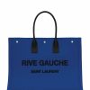 Men * | Cheapest Saint Laurent Large Rive Gauche Tote Bag 4363 Messenger Bags