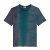 Men * | Promo Saint Laurent Cotton Tie-Dye T-Shirt 1051 Printed T-Shirts