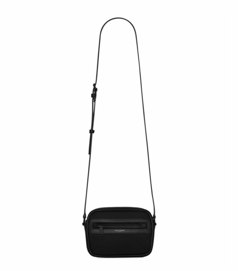 Men * | Best Reviews Of Saint Laurent Small Camp Messenger Bag 1000 Messenger Bags