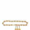 Women * | Budget Saint Laurent Chain Infinity Charm Belt 0506 Belts