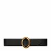 Women * | Buy Saint Laurent Leather Belt 1000 Belts