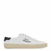 Women * | Top 10 Saint Laurent Leather Court Classic Low-Top Sneakers 9061