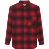 Men * | Promo Saint Laurent Oversized Check Shirt 6463 Casual Shirts