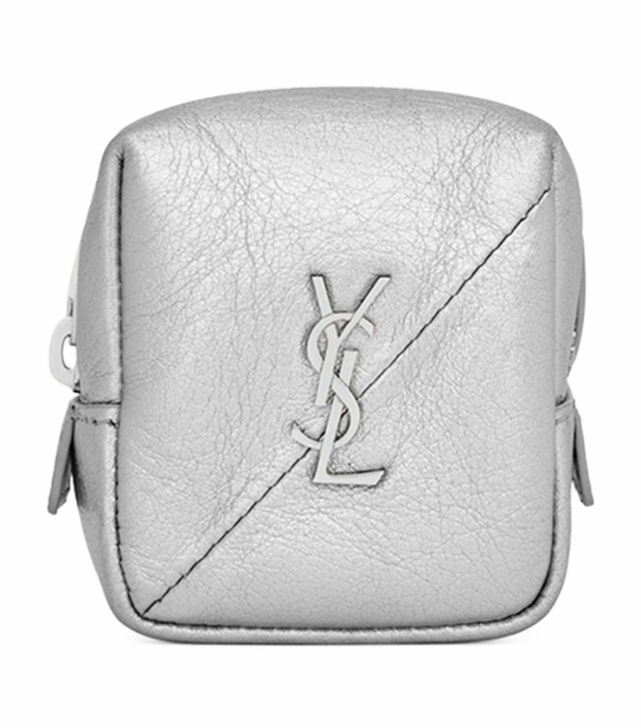 Women * | Best Deal Saint Laurent Jamie Cube Charm Purse 8106 Purses