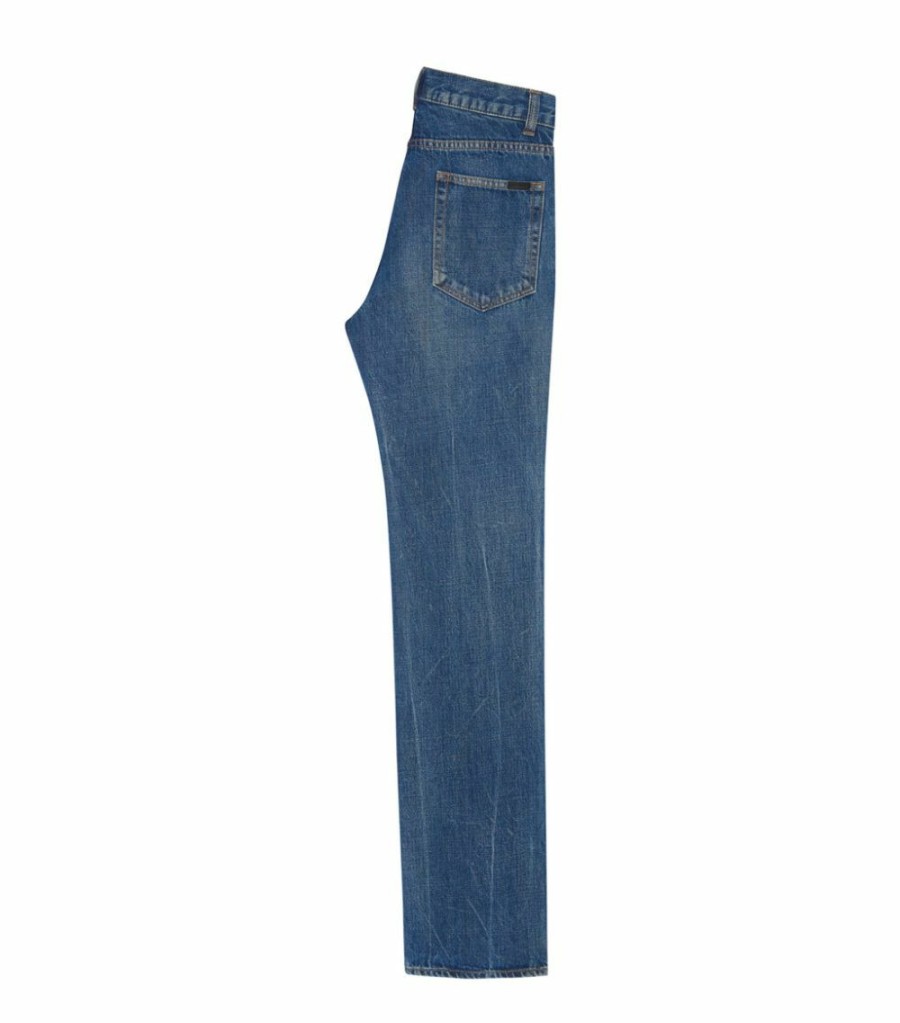 Women * | Coupon Saint Laurent 60S Straight Jeans 4155